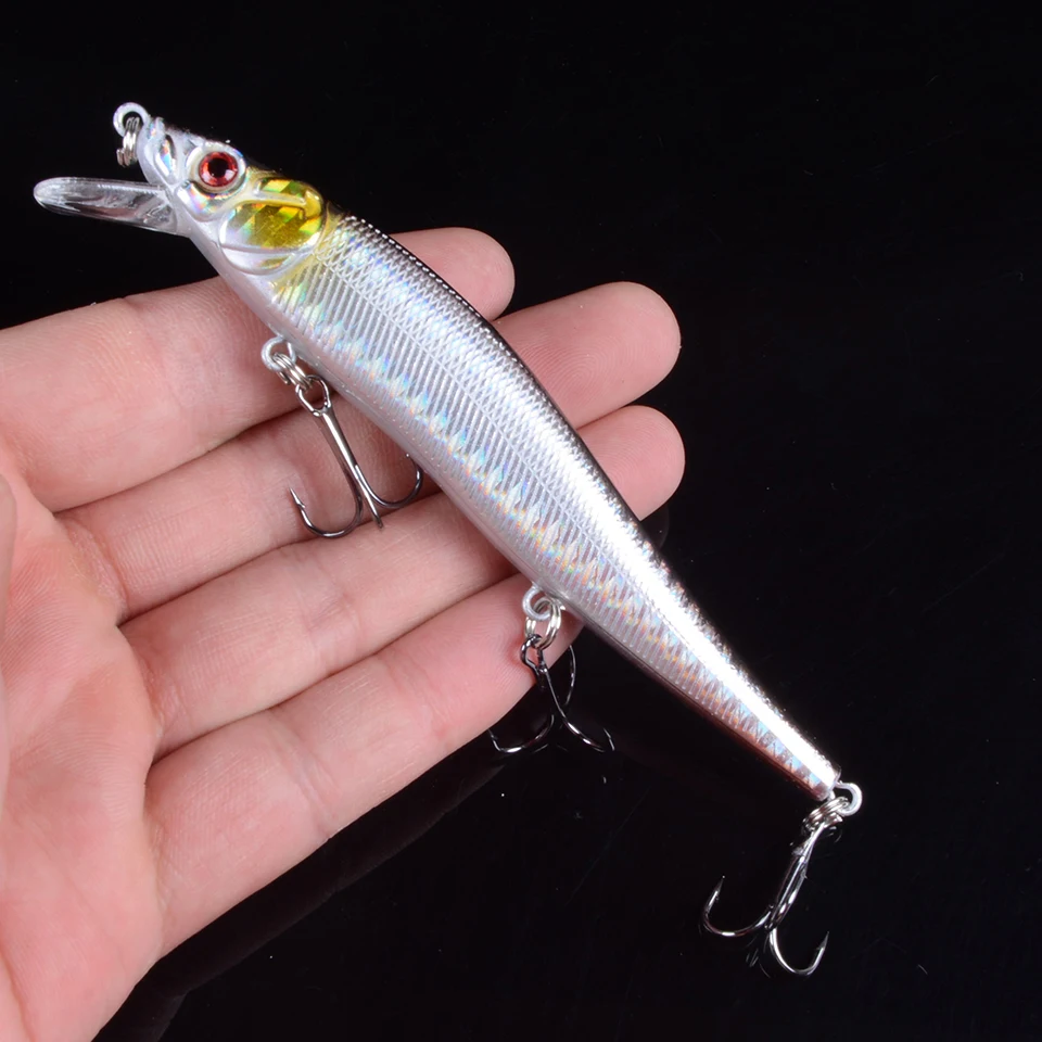 

Блесна рыболовная, длинная, 11,5 см, 14,5 г, с 3d-глазами