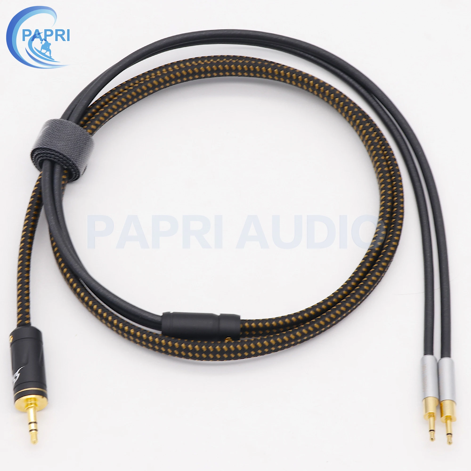PAPRI MPS X 9 кабель 6N OCC посеребренные обновленные Сменные кабели HD700 HD650 HD800 наушники