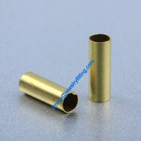 Copper Tube Conntctors Tubes jewelry findings 3.5*10mm ship free 10000pcs copper tube Spacer beads