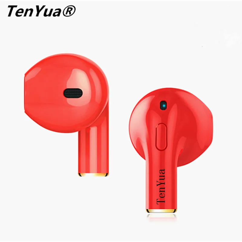 Миниатюрная Bluetooth-гарнитура TenYua V4.2 стереонаушники-вкладыши невидимые
