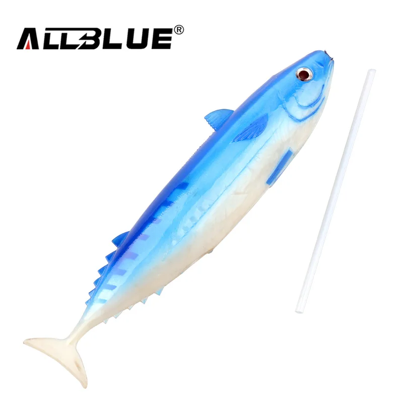 ALLBLUE приманка для ловли тунца с лодки 21 см 135 г светящаяся испанская скумбрия