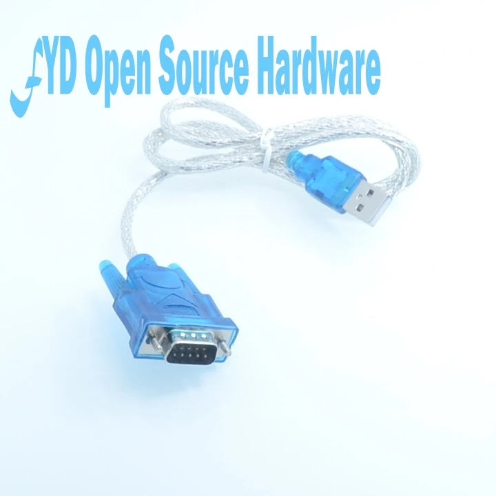 Зеленый USB к последовательному кабелю 232 USB-COM RS232 (папа) | Электронные компоненты и