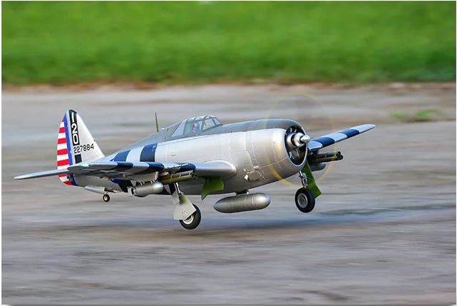 Модель FMS 1500 мм P47 Razorback радиоуправляемый самолет Warbird PNP FMS089|fms models|pnp planeradio control plane |