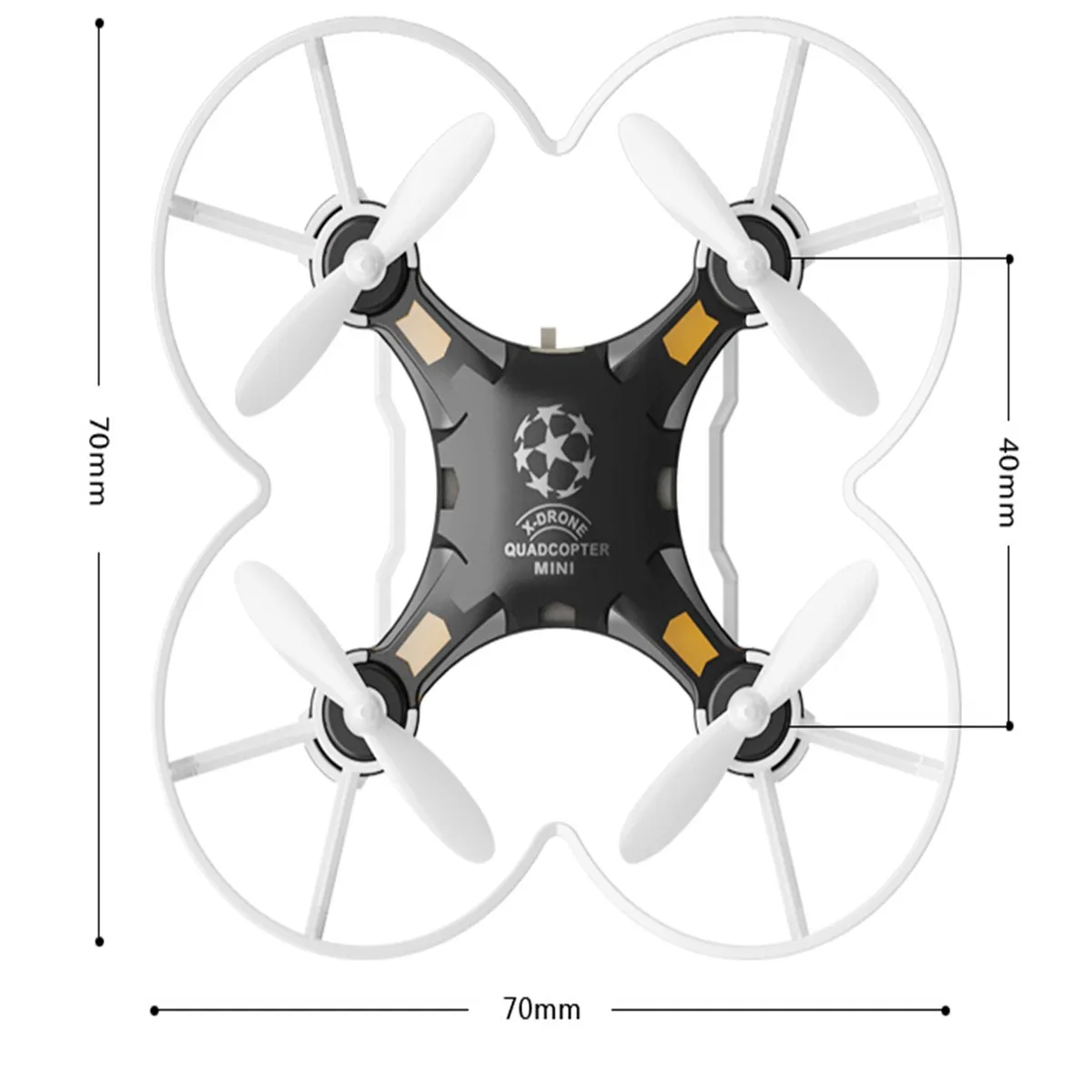 Новейшая модель FQ777 мини-Дрон 4CH 6 AXIS GYRO RC QUADCOPTER переключаемый контроллер RTF Бла