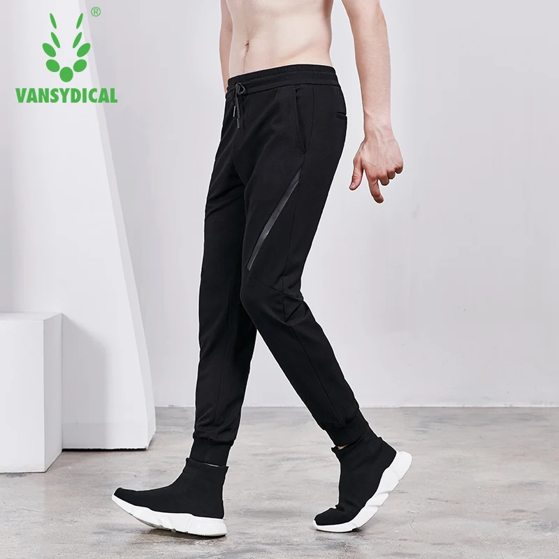 Vansydical осенне-зимние спортивные штаны для бега мужские уличные фитнеса