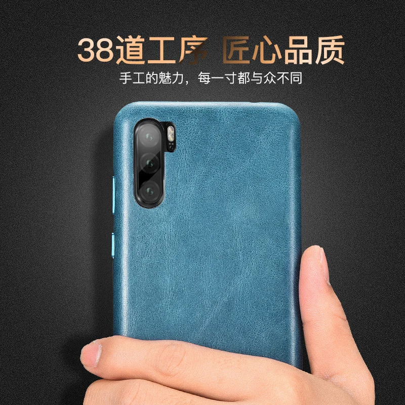 Новинка для huawei P30 модная дамская задняя крышка из натуральной телячьей кожи чехол для телефона для huawei P30 Pro