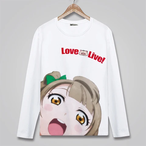 В стиле аниме Живая любовь футболка в японского Nozomi tojo Kousaka для косплея