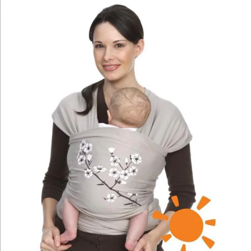 2019 Newborn Baby Carrier Wrap Stretchy Breathable Hipseat Breastfeed Nursing Cover Differet Patterns Printed | Мать и ребенок