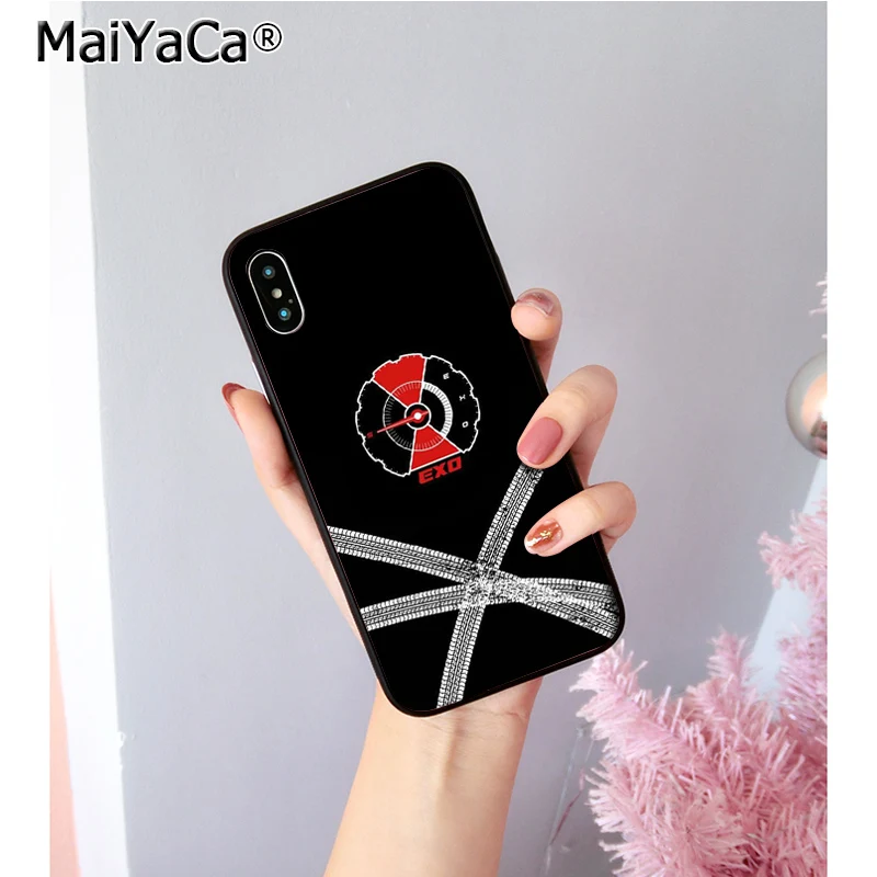 MaiYaCa EXO 5 не портит мой темп фото мягкий чехол для телефона Apple iPhone 8 7 6 6S Plus X XS MAX 5S SE XR