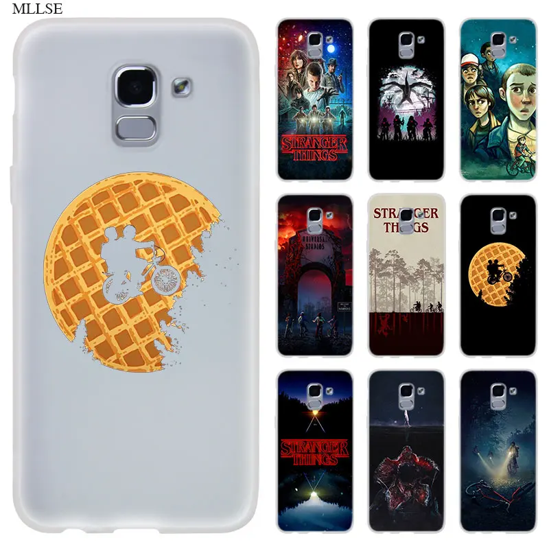 Чехол dibujos de stranger things для Samsung J8 J4 J6 Plus 2018 J5 J3 J7 2017 EU 2016 Prime силиконовый чехол