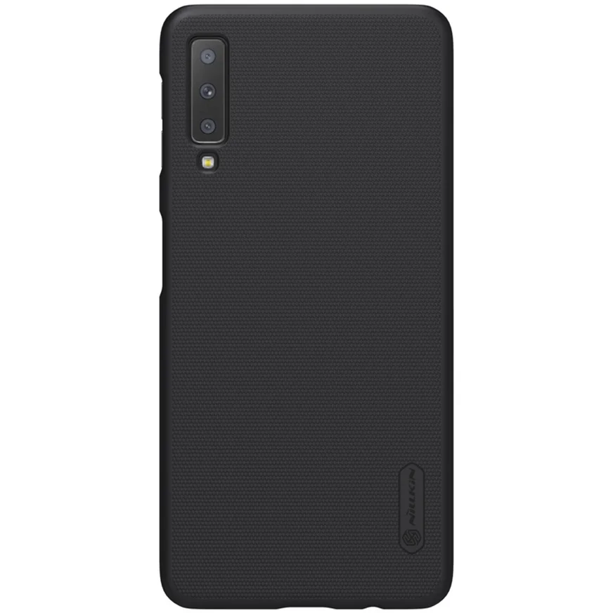 Black Для samsung Galaxy A7 чехол Nillkin Высокое качество супер матовый защитный Жесткий PC защитный чехол для samsung A7 задняя крышка - Цвет: Black