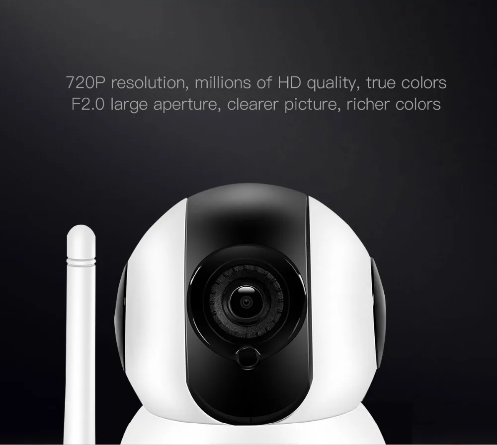 GADINAN Беспроводная ip камера 1080 P WiFi домашняя видеонаблюдения Двусторонняя аудио с