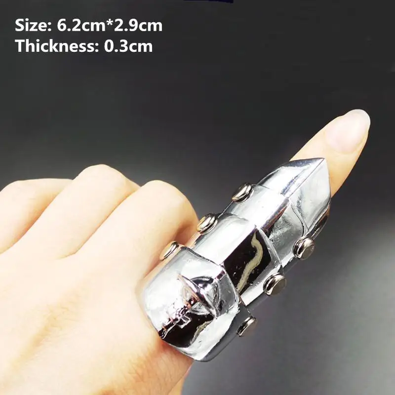 COS Аниме NANA fingle Finger модное изысканное кольцо из серебряного сплава ролевая одежда для мужчин и женщин - Цвет: Серебристый