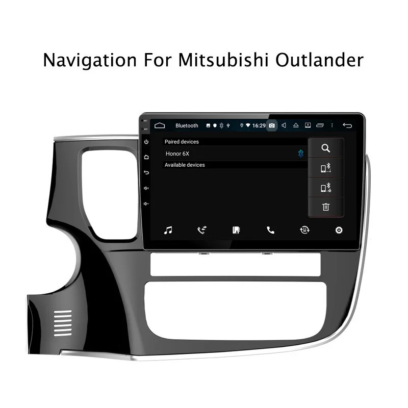 10 1 &quot4G Оперативная память 32G Встроенная Android 9 0 автомобиля gps навигации для Mitsubishi