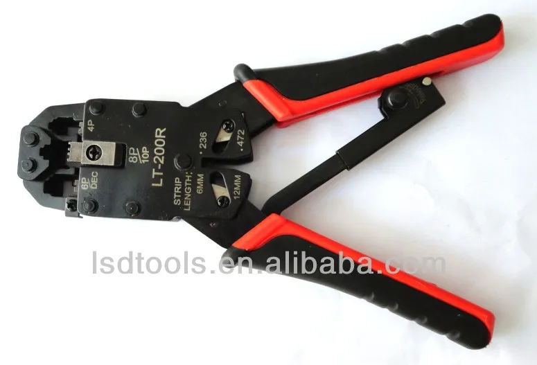 Сетевой модульный обжимной инструмент для кабеля Rj45 Rj11 Rj12 10p/8p 8c/6p/4p|modular crimping