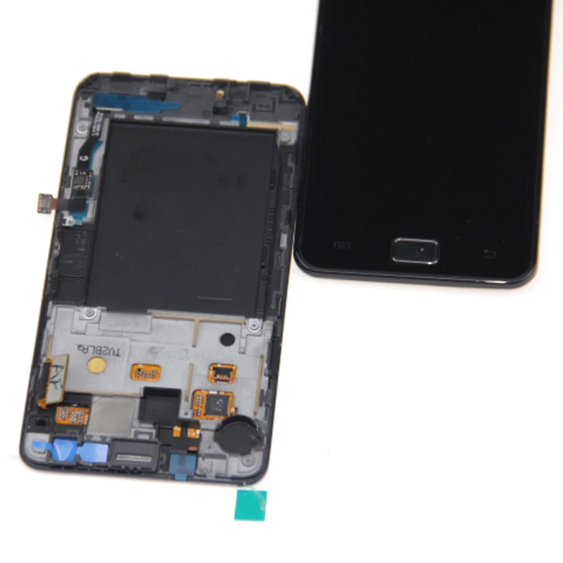 For Samsung Galaxy S2 I9100 LCD Touch Screen for PLUS I9105 LCDS with Digitizer Assembly frame 100% tested working+Tools | Мобильные