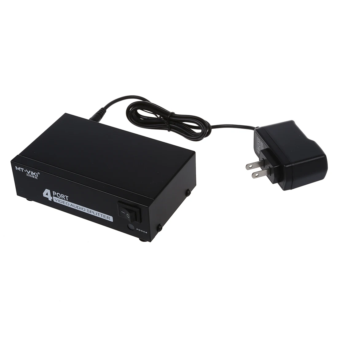 4 портовый 1 дюймовый канальный RCA AV аудио видео ТВ приставка HDTV DVD сплиттер