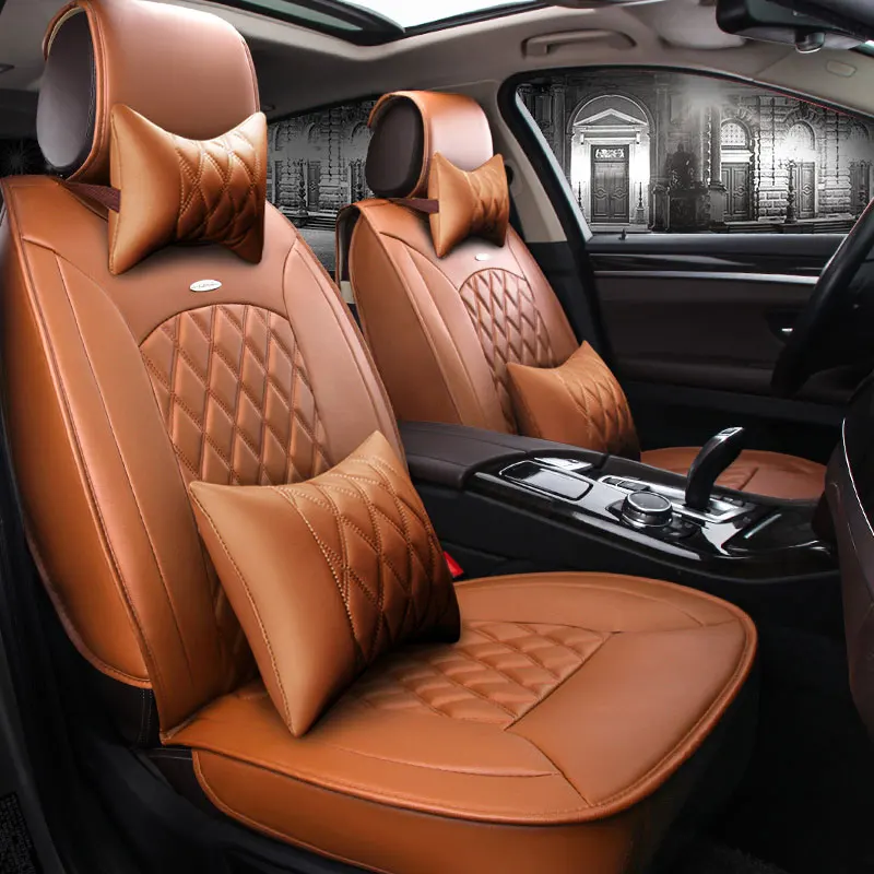 Кожаные чехлы для автомобильных сидений автомобильные аксессуары hyundai veracruz verna