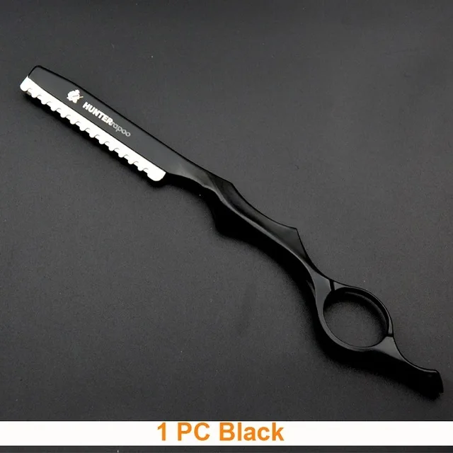 razor knife Скидка 30%, 5,5 дюйма, Профессиональные Парикмахерские ножницы из нержавеющей стали, набор, филировочные ножницы для стрижки волос, парикмахерские ножницы HT9131 - Цвет: razor knife