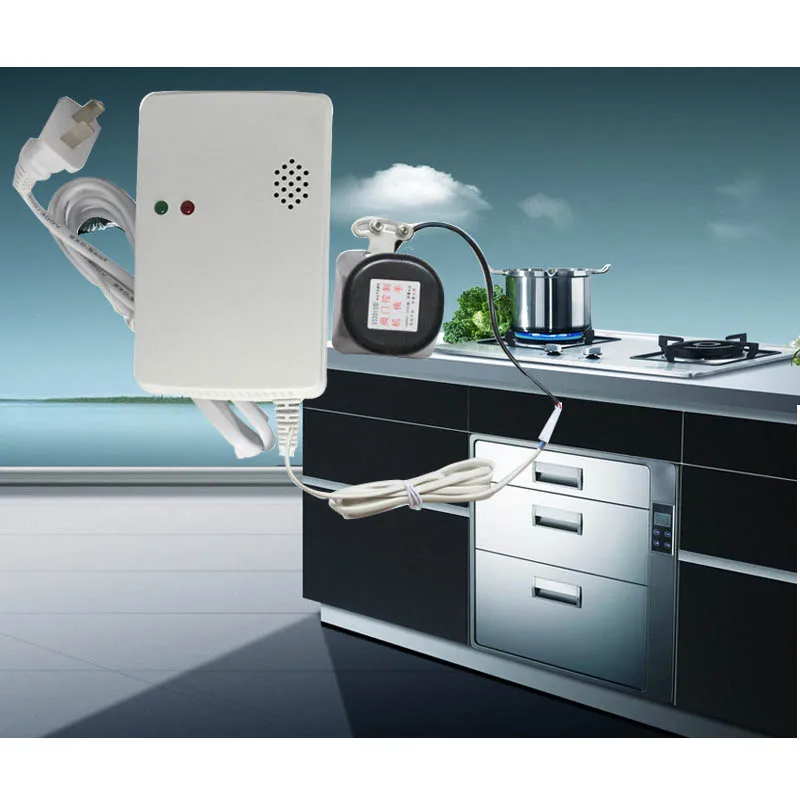 Беспроводной сжиженного природного угля детектор газа сигнализация Сенсор