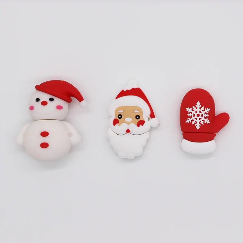 Перчатки для снеговика Санта-Клауса USB флешка Флешка флеш-накопитель U диск