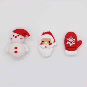 Перчатки для снеговика Санта-Клауса USB флешка Флешка флеш-накопитель U диск Креативный 4 ГБ 8 ГБ 16 ГБ 32 ГБ 64 ГБ