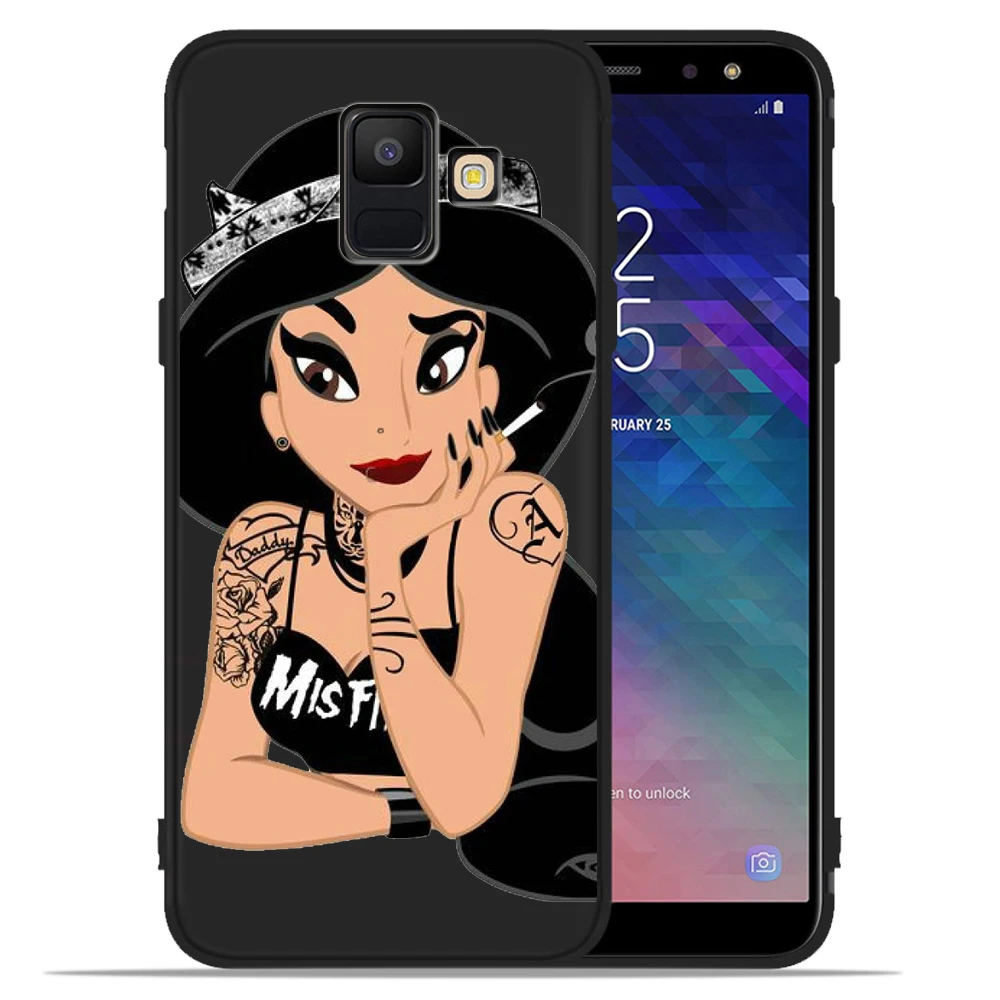 Тату принцесса "сделай сам" Алиса: безумие возвращается для samsung Galaxy A9 A8 A7 A6 A5 A3 J3 J4 J5 J6 J8 плюс чехол для телефона чехол Чехол-футляр