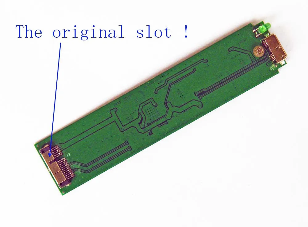 Корпус для SSD накопителя USB3.0 на 6 + 12 pin 2010 2011 MacBook Air A1370 A1369 MC503 MC505 MC506 MC968 MC969 MC965|hard disk
