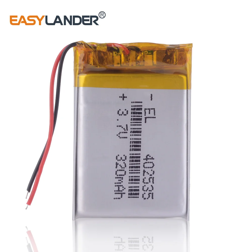 Перезаряжаемые литий-ионный полимерный аккумулятор 3 7 v 320 mah 402535 для MP3 плеер mp4