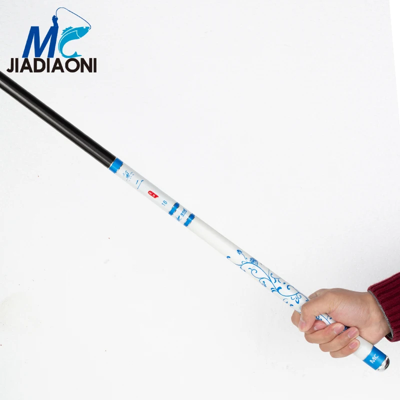 JIADIAONI 5 4-9 м 28 Tune Wuer MC Длинная Удочка из углеродного волокна ручной удочка для ловли