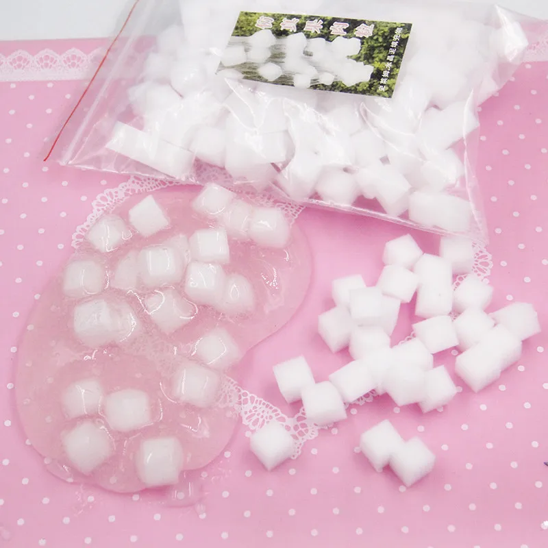 6g глины Slime наполнителя из пенопласта куски украшения DIY аксессуары пышная пена