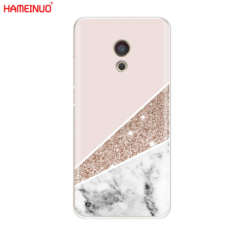 HAMEINUO скраб Мраморное изображение камня окрашенный чехол для телефона Meizu M6 M5 M5S M2