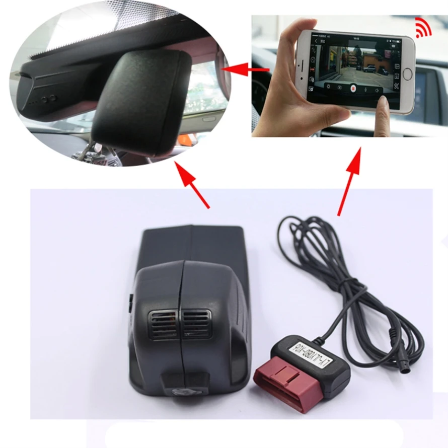 Видеорегистратор YESSUN для BMW X6 2015 Wi Fi Full HD 1080P|dash cam video|dash video recorderdash |