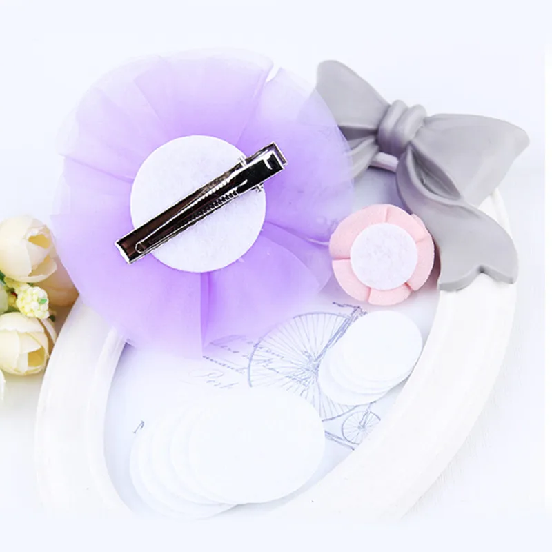 Круглые войлочные аксессуары пластыри круглые прокладки для ткани цветочной