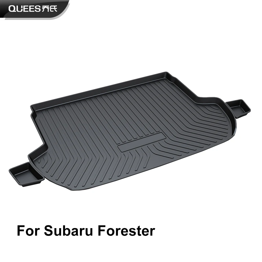 

QUEES Custom Fit Cargo Liner Tray Trunk Floor Mat for Subaru Forester 2012 2013 2014 2015 2016 2017