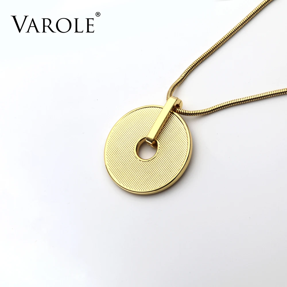 Varole Grid Art Design Enamel Necklace &amp Pendant Angel Bohemia Classic Pendants for Women Jewelry Snake Chain Necklaces | Украшения и