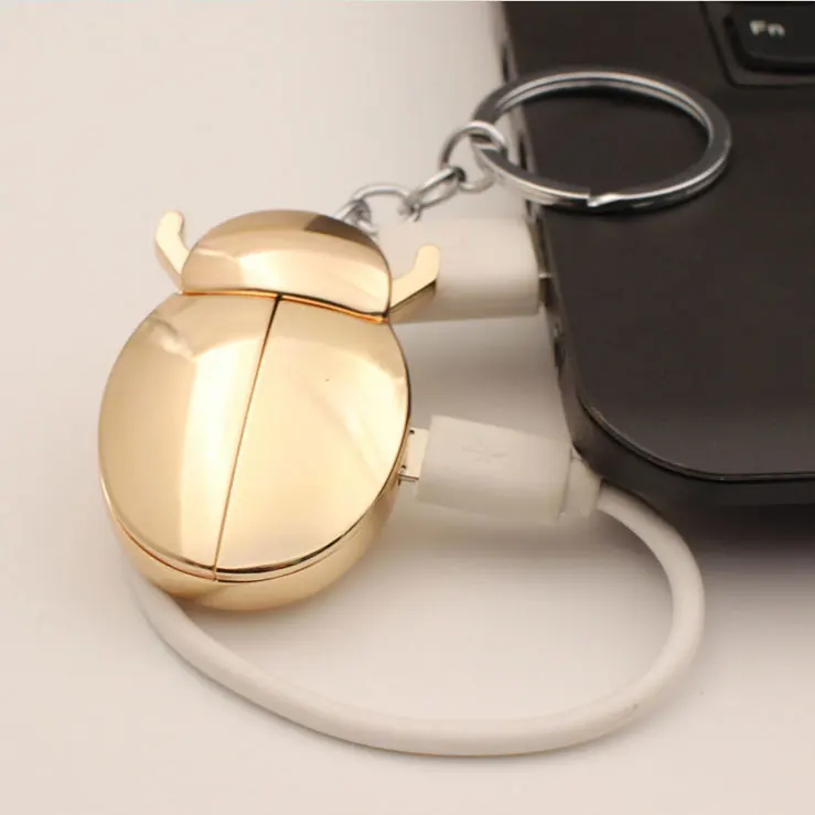 50*35 мм новая плазменная Зажигалка Божья коровка ветрозащитная USB зарядка брелок