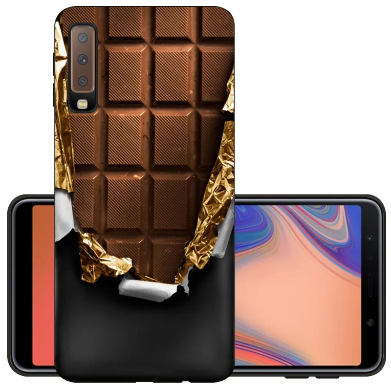 CaseRiver для Samsung A7 2018 чехол силиконовый защитный бампер задняя крышка Funda A 7 |