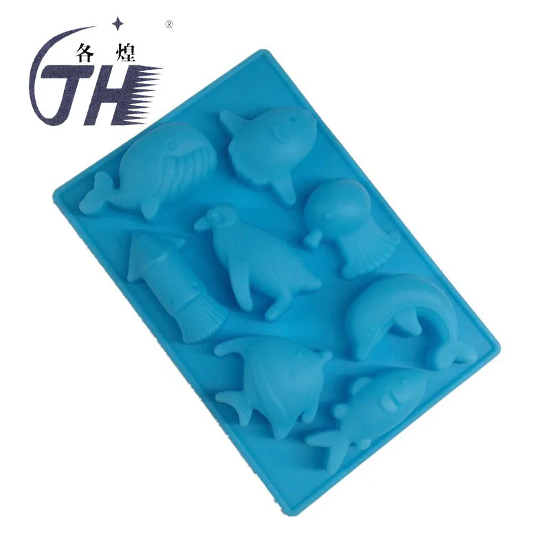 Форма для торта GH С 8 отверстиями трафаретная форма морских животных желе рыбок