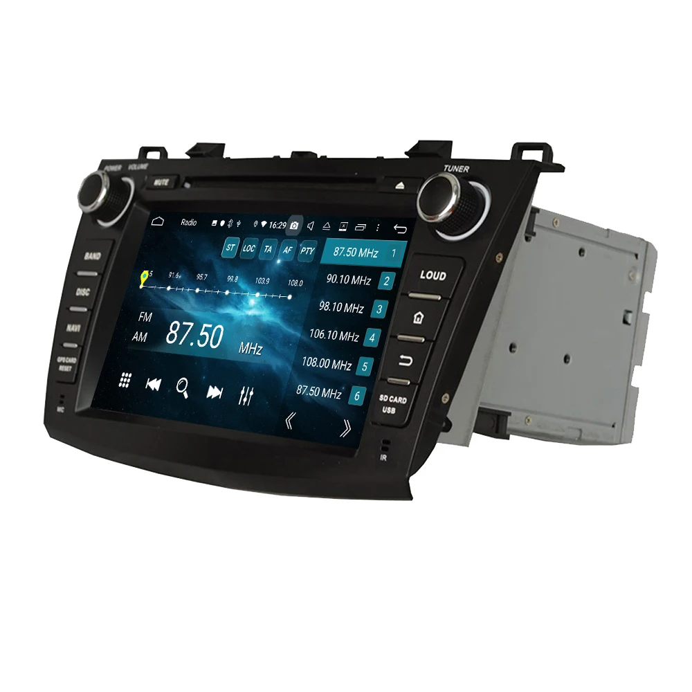 IPS экран 4 Гб ОЗУ 8 дюймов Android 9 0 автомобильное радио DVD GPS головное устройство для