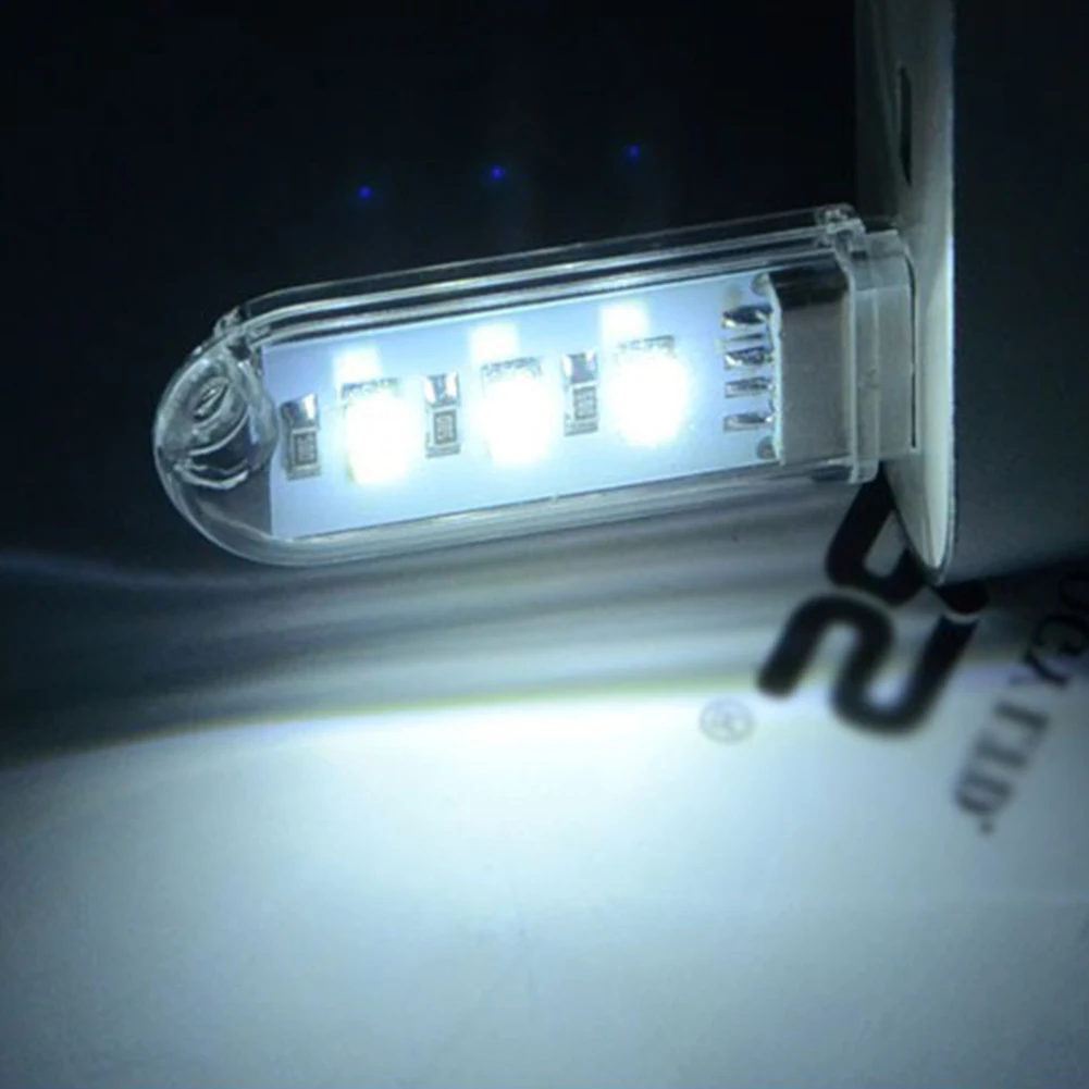 USB ночник мобильные зарядное устройство лампа для чтения Светодиодная 5730 лампы
