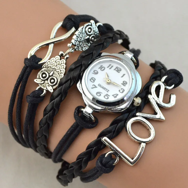 Женские наручные часы-браслет из ПУ кожи | Украшения и аксессуары