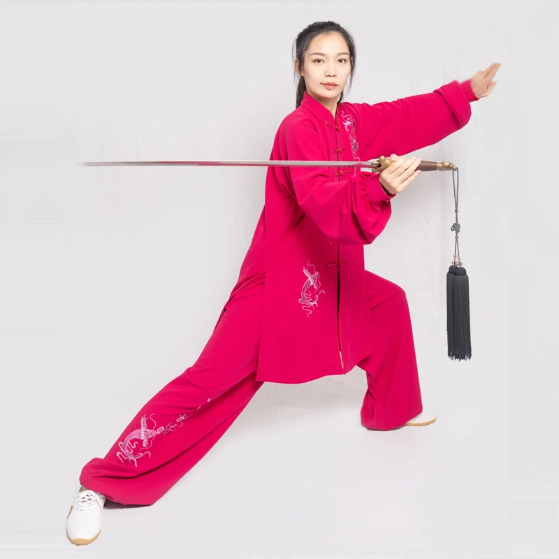 Горячая Распродажа весенне зимняя Униформа tai chi одежда taichi для женщин и мужчин