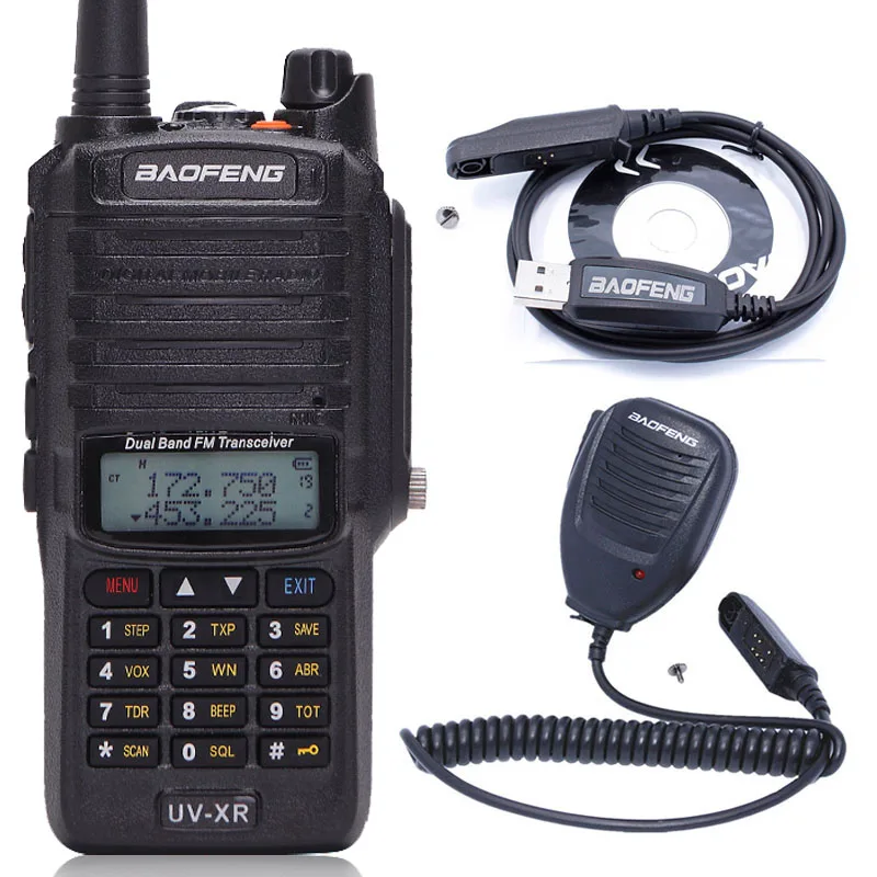 add as photo show Baofeng UV-XR 10 Вт радио двухдиапазонный cb радио IP67 Водонепроницаемый Мощный Walkie Talkie 10 км дальность двухстороннее радио для охоты - Цвет: add as photo show