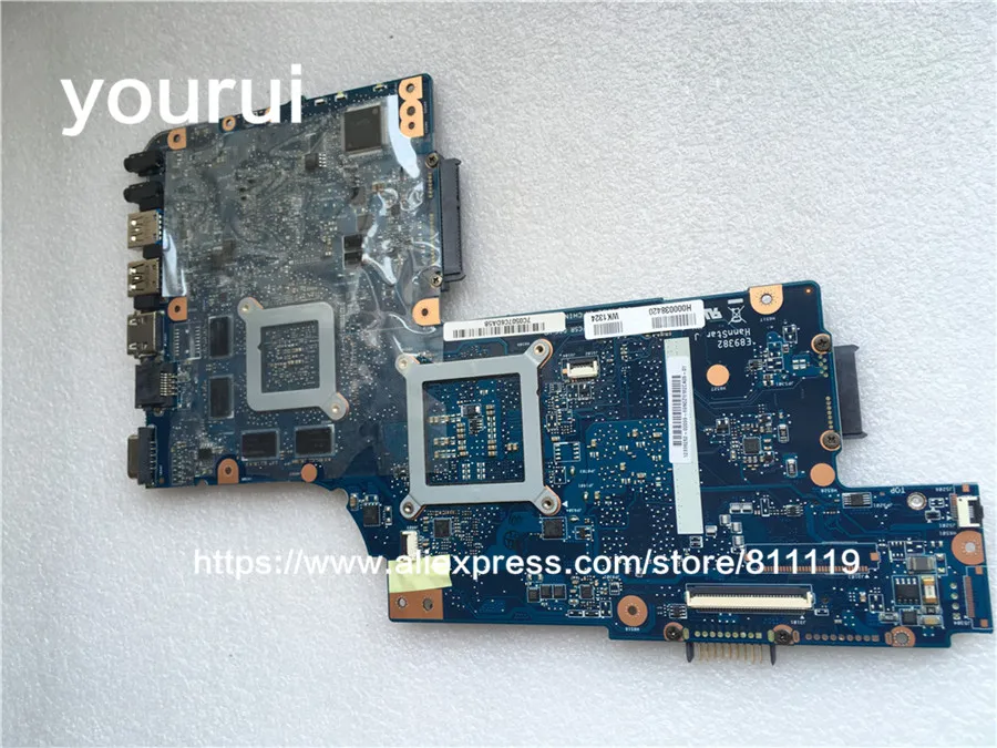 Материнская плата для ноутбука Toshiba L850 C850 H000052720 PGA989 HD 1 ГБ HM76 | Компьютеры и офис