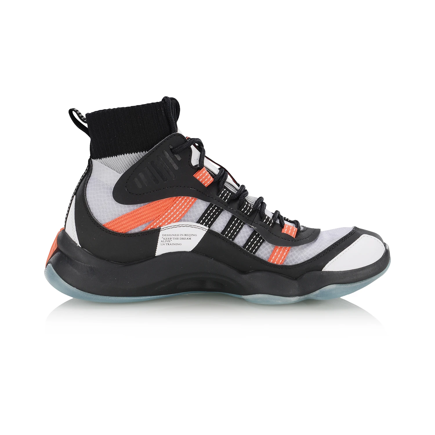 Мужская Спортивная обувь Li Ning спортивная для фитнеса с амортизирующей