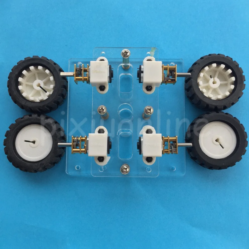 1 комплект J266Y DIY сборная полноприводная прозрачная акриловая плата модель