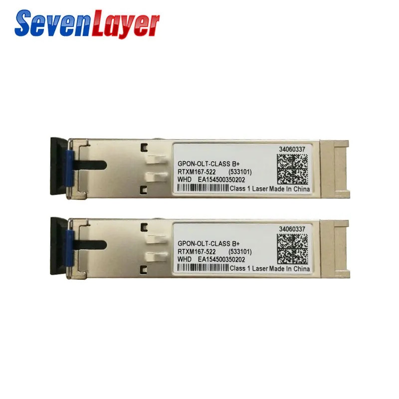 GPON OLT SFP модули с одномодовое волокно EPON GEPON Tx 1490nm Rx1310nm SC разъем класса B