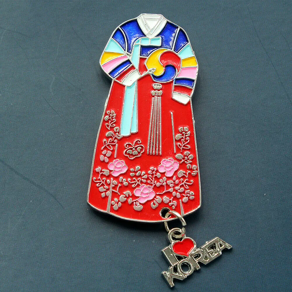 Традиционная корейская одежда Hanbok корейский туристический сувенир