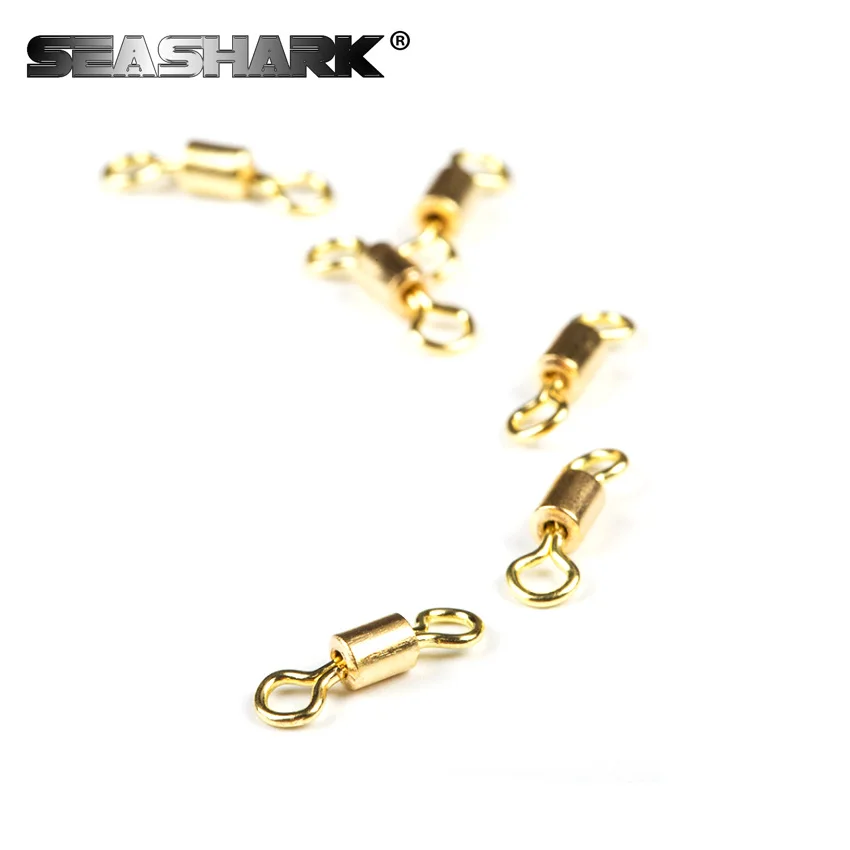 SEASHARK 100 шт./компл. тип столбца вращающееся кольцо Подшипник Поворотные Рыбалка